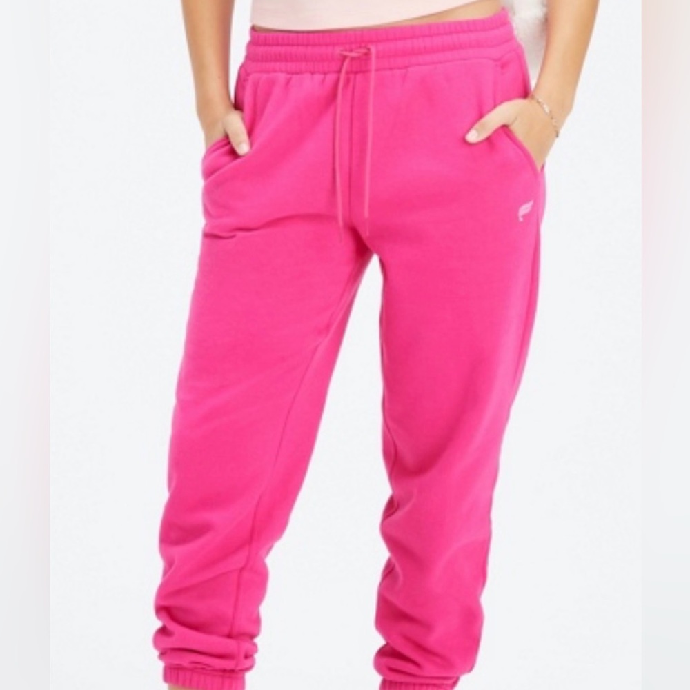 Pink Fabletics sweatpants size S